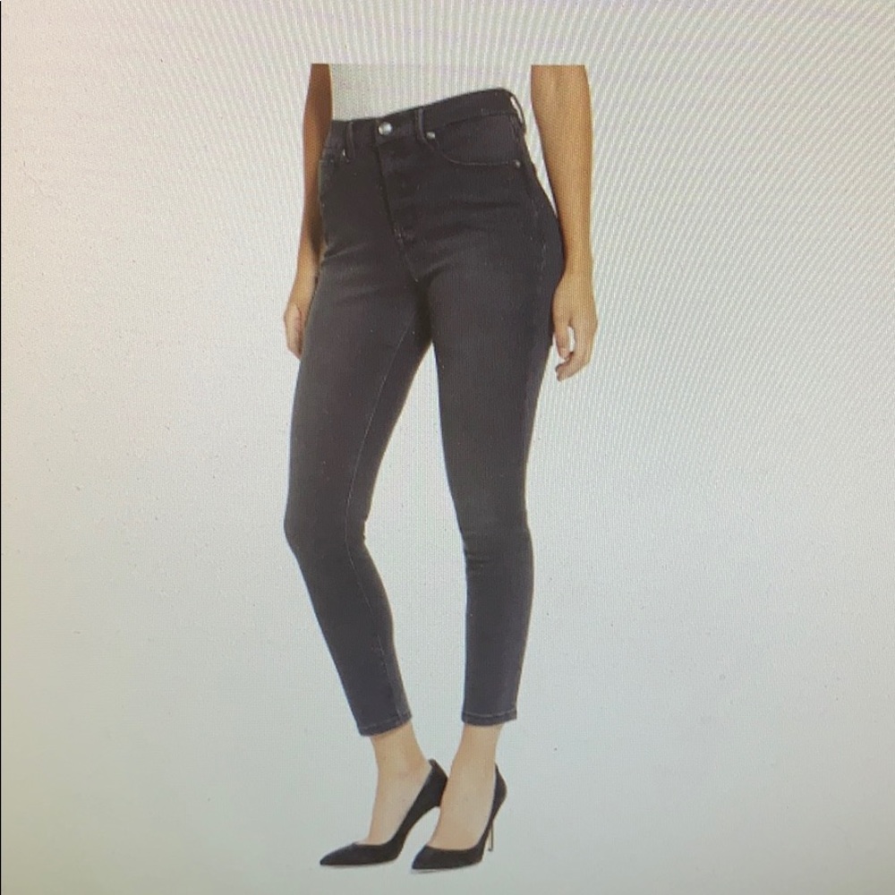 NWT Good American Jeans Good Legs Crop sz 0/25